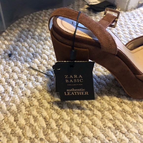Zara leather platforms - Picture 2 of 3